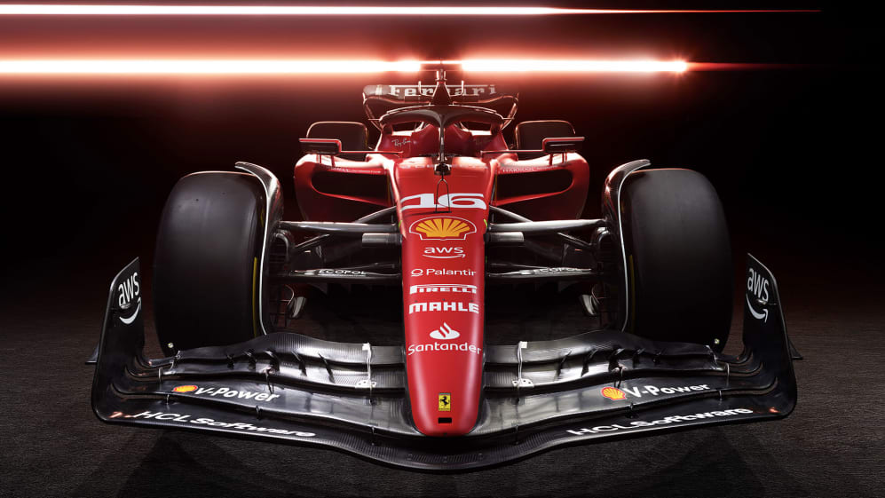 Ferrari Sf23 Fórmula 1 Carlos Sainz Número 55 2023 F1 Campeonato