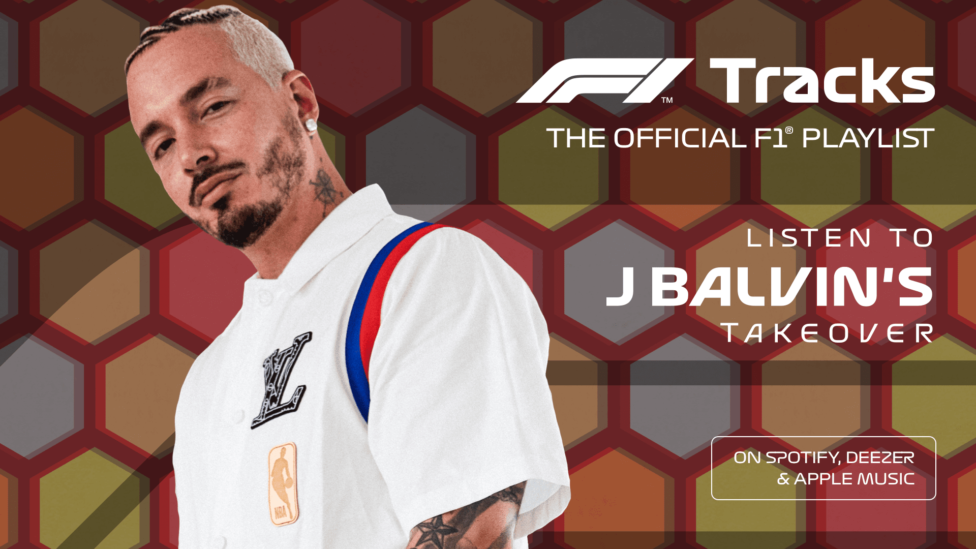 F1 Tracks Listen To J Balvin S Takeover Ahead Of The Styrian Grand Prix Formula 1