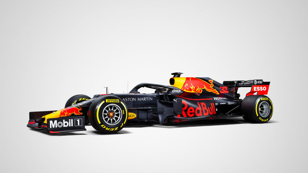 Red Bull RB15 car release at Barcelona winter testing 2019 | Formula