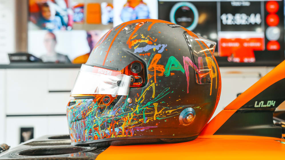 Norris and Sainz to wear personally designed helmets for World Mental Health Day | Formula 1Â®