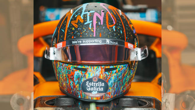 Norris And Sainz To Wear Personally Designed Helmets For World Mental Health Day Formula 1