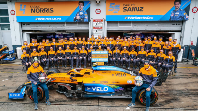 Norris And Sainz To Wear Personally Designed Helmets For World Mental Health Day Formula 1