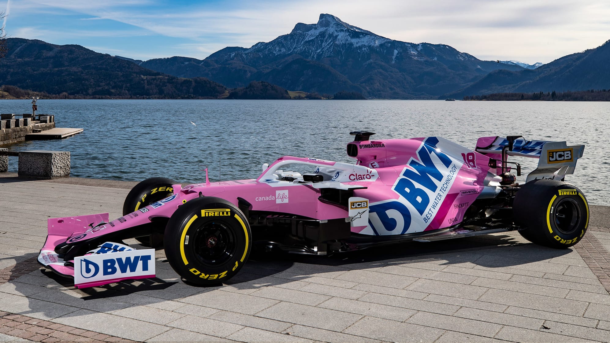 Racing Point Reveal 2020 F1 Livery And Title Sponsor Change | Formula 1®