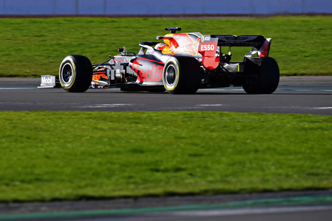 Max Verstappen completes 'positive' first run in 2020 Red Bull RB16 F1 car  at Silverstone