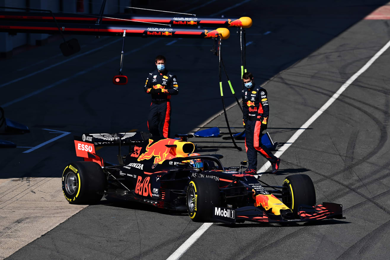 Red Bull get back on track with 2020 car at Silverstone ahead of season