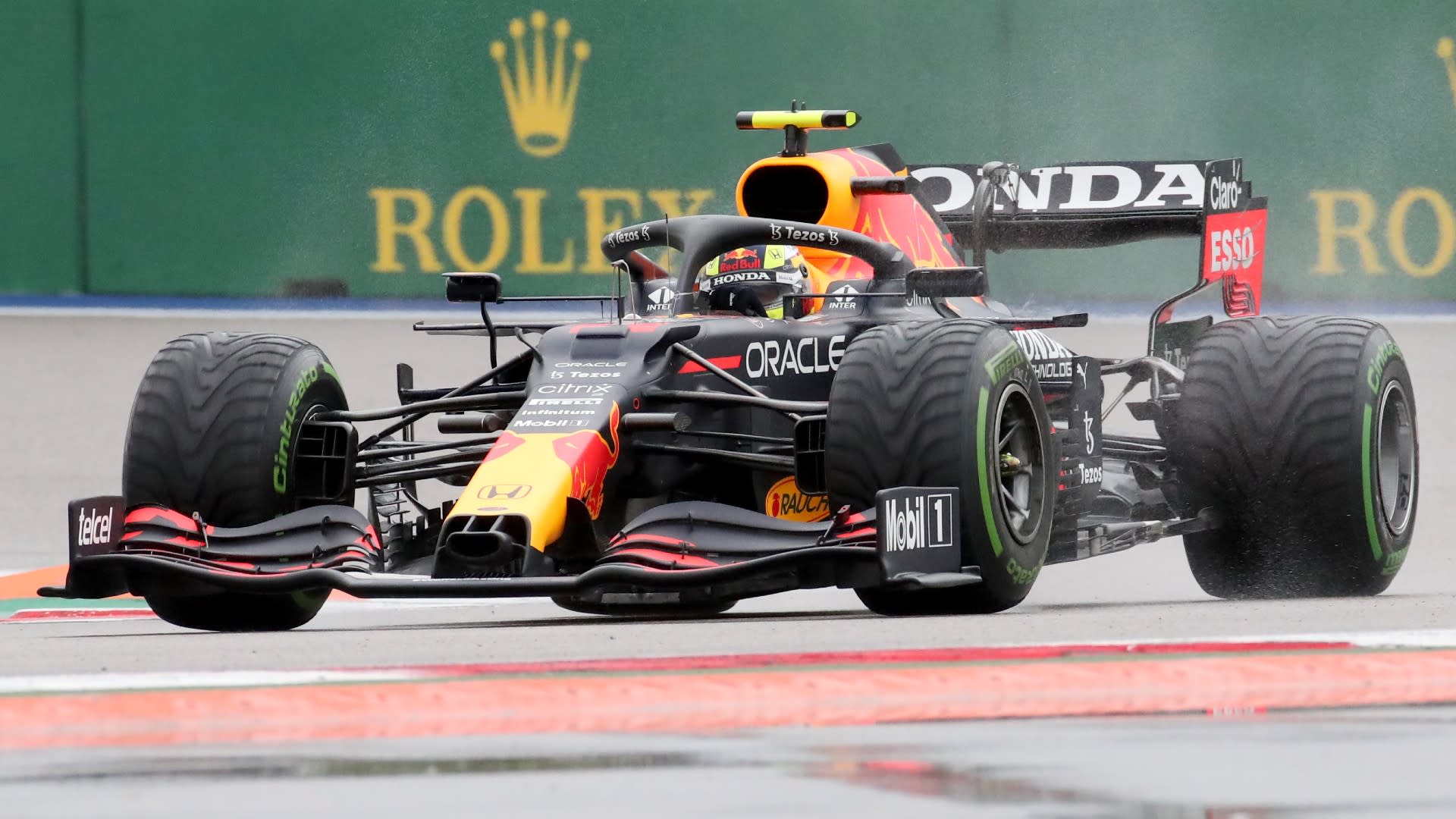 Perez Says Red Bull Were One Lap Too Late In Fitting Slicks As He Qualifies P9 With Verstappen To Start Last Formula 1