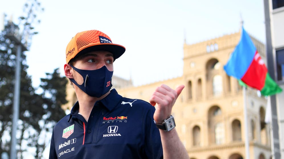 Verstappen Reveals He Was In Baku Medical Centre When He Learned Of Hamilton S Restart Mistake Formula 1