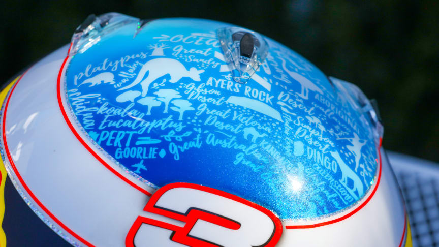 'All good, all ways' - Daniel Ricciardo unveils new helmet design for 2021 season | Formula 1®