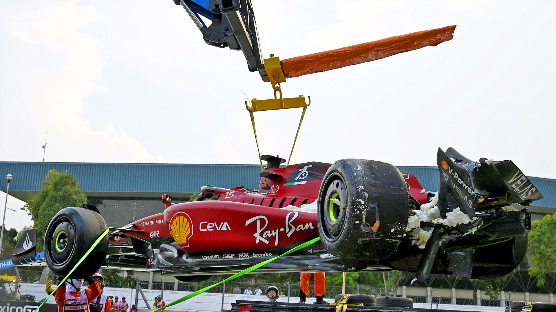 Leclerc Confident FP2 Shunt ‘won’t Hurt Our Weekend’ As Ferrari Team ...