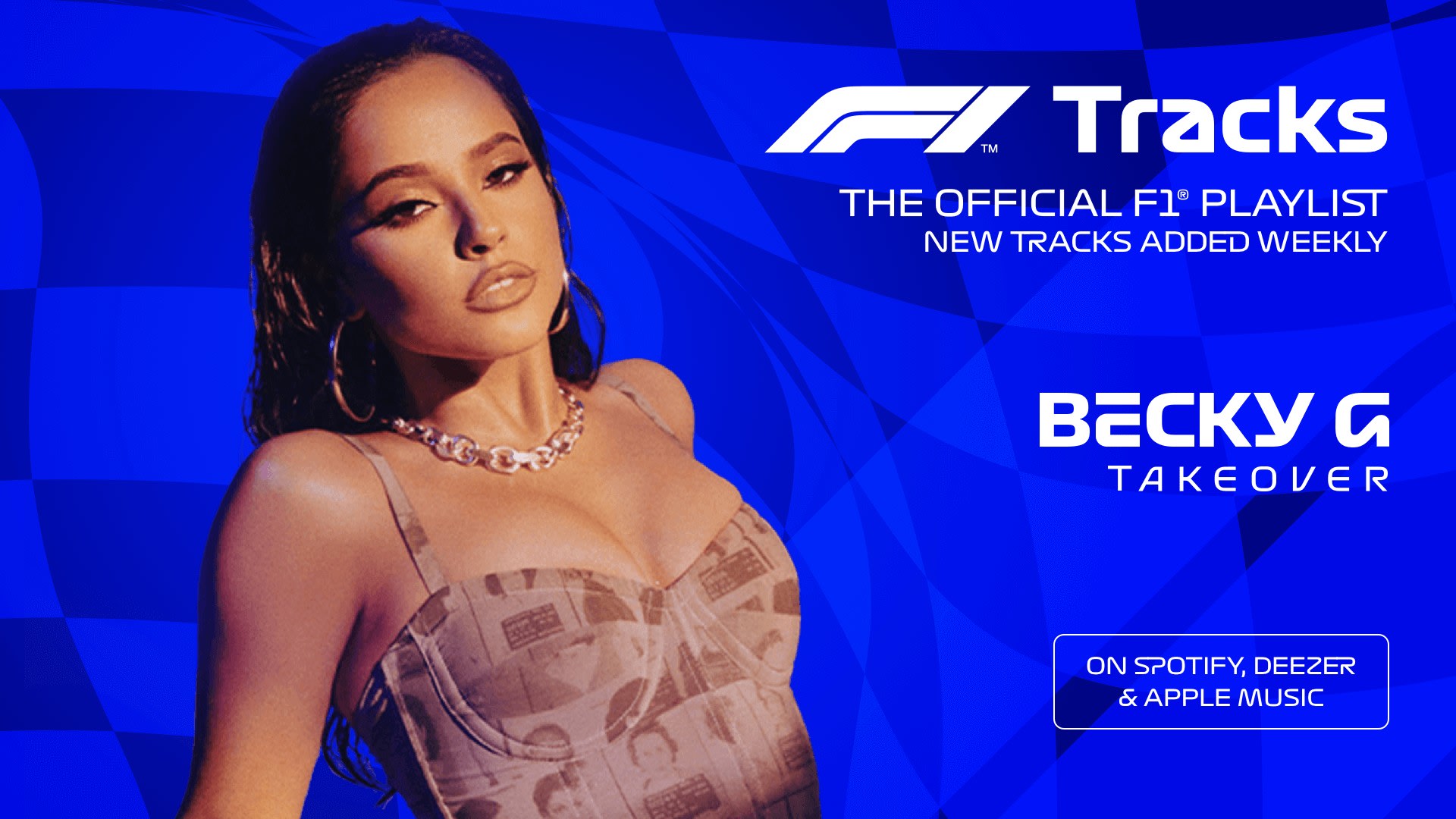 F1 TRACKS: Becky G picks the tunes for us ahead of this weekend's inaugural Miami Grand Prix