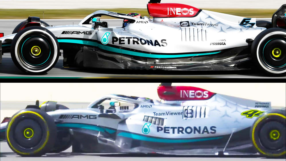 ANALYSIS: A first look at Mercedes' astonishing new update for the ...