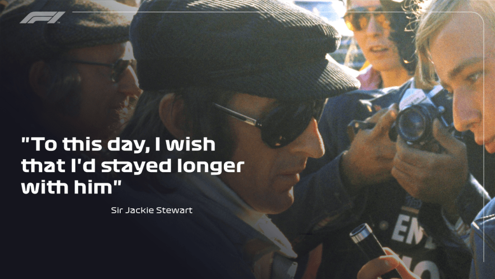 F1 Jackie Stewart On Working With Francois Cevert At Tyrrell