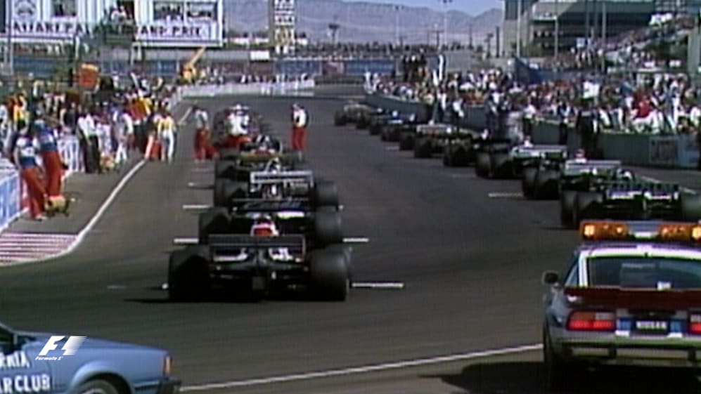 F1 Vault: Racing in a Las Vegas car park