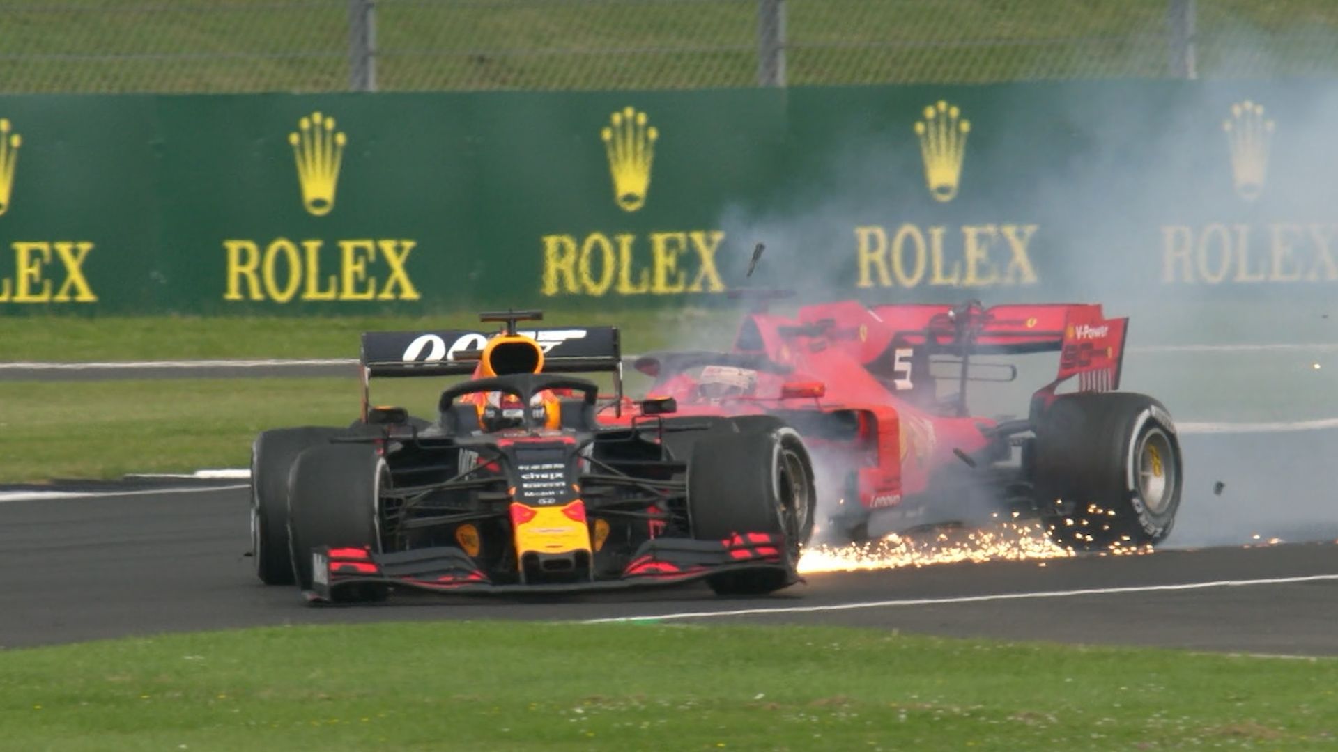 Verstappen Doesn T Know How He Got Car To Finish As Vettel Admits Blame For Crash Formula 1