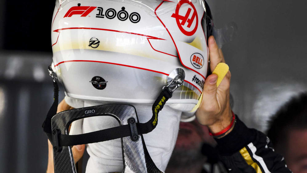 Gallery F1 drivers' oneoff helmet designs for the 1000th F1 race at