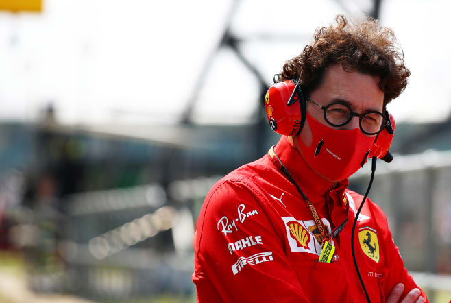 Binotto Denies Ferrari Sacrificed Vettel To Help Leclerc S Strategy In 70th Anniversary Gp Formula 1