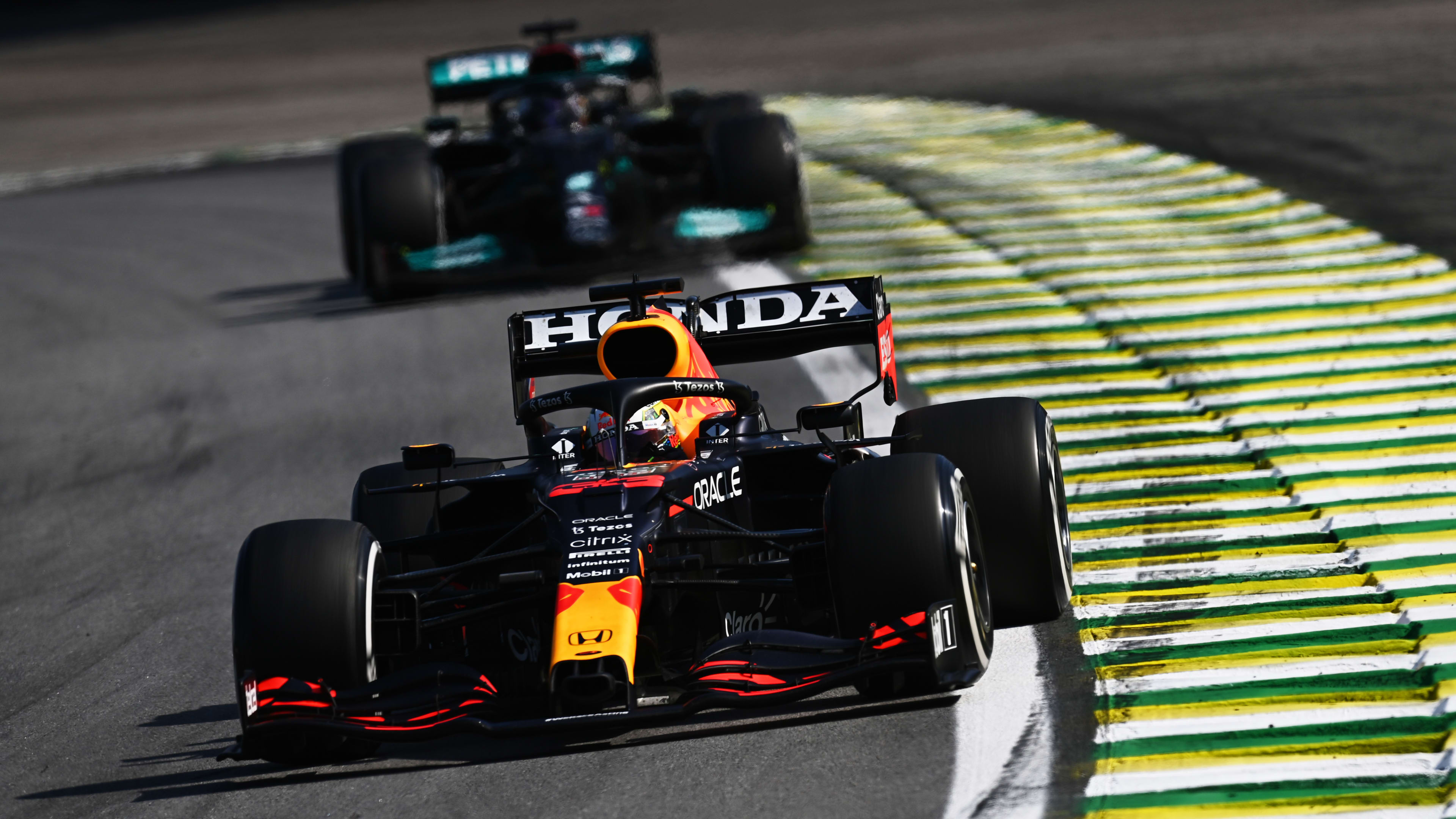 'It was a good battle'  Verstappen gives his take on his Lap 48 defence from Hamilton in Brazil