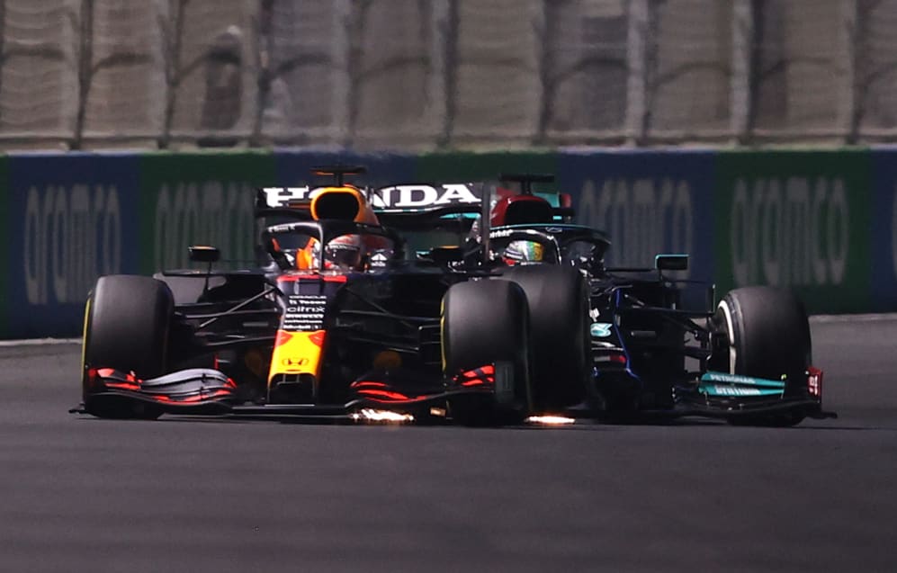 handed further 10-second penalty for Lap 37 collision Lewis Hamilton in Saudi Arabia | 1®
