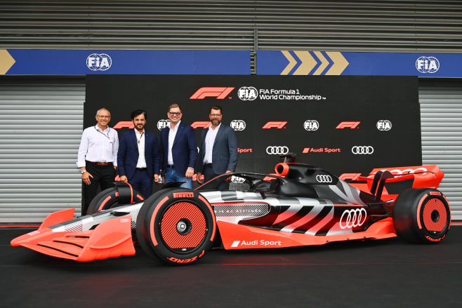 Special Audi livery now immortalised in F1 22